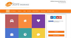 Desktop Screenshot of lifestoreinsurance.com